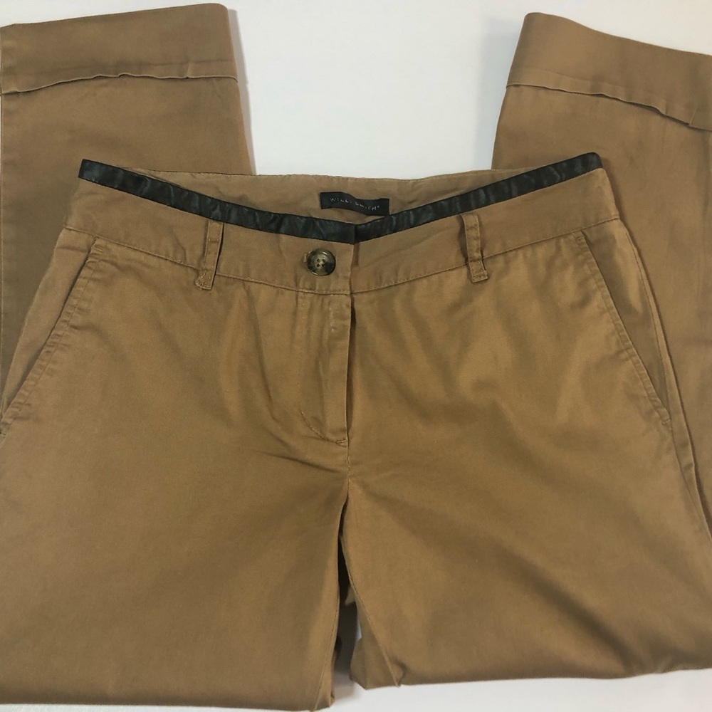 Tan Capri Pants
